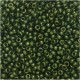 Miyuki rocailles kralen 11/0 - Olive green gold luster 11-306